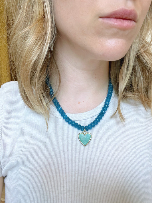 Caia Ocean Jade & Amazonite Necklace