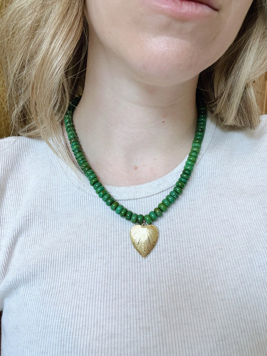 Caia Green Turquoise Necklace