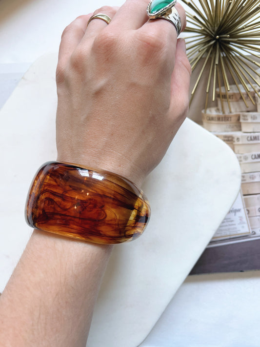 Caelia Bangle Brown