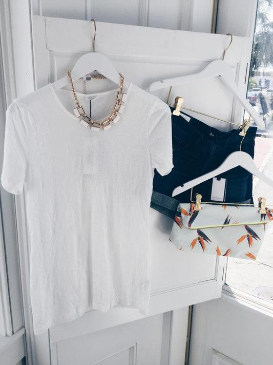 My latest obsession: white shirts, like everyday