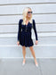 Navy Knit Dress