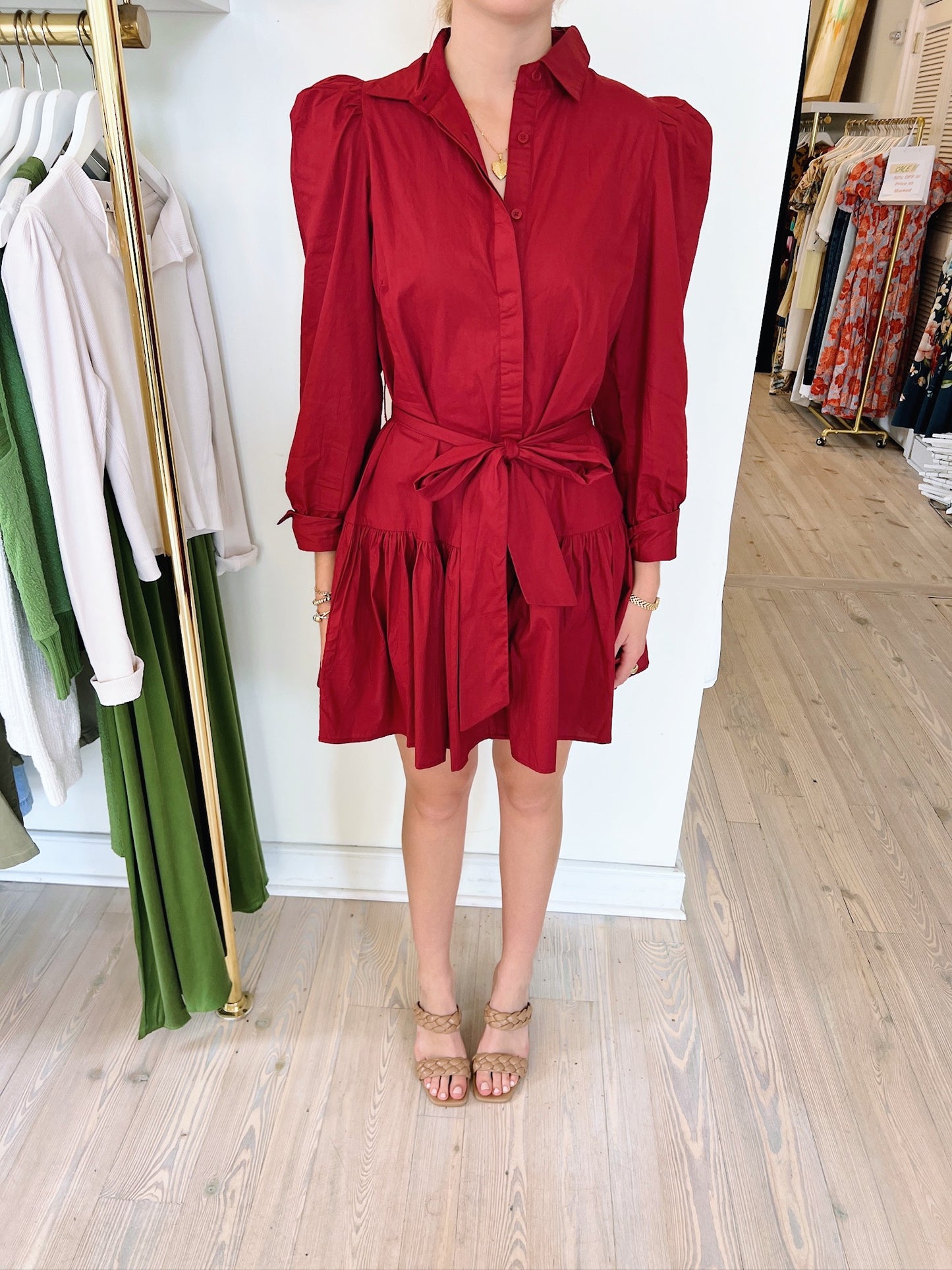 Austin Dress Garnet