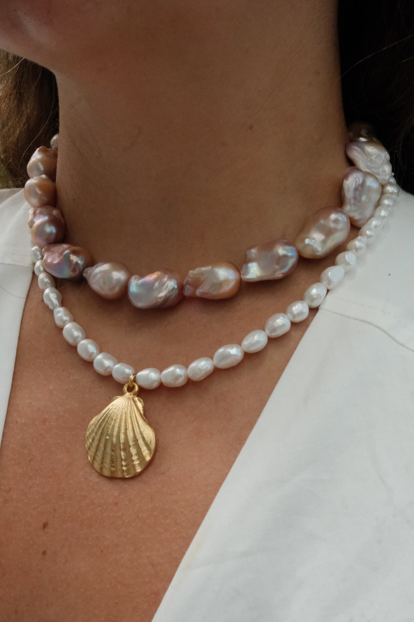 Baroque Pearl Necklace