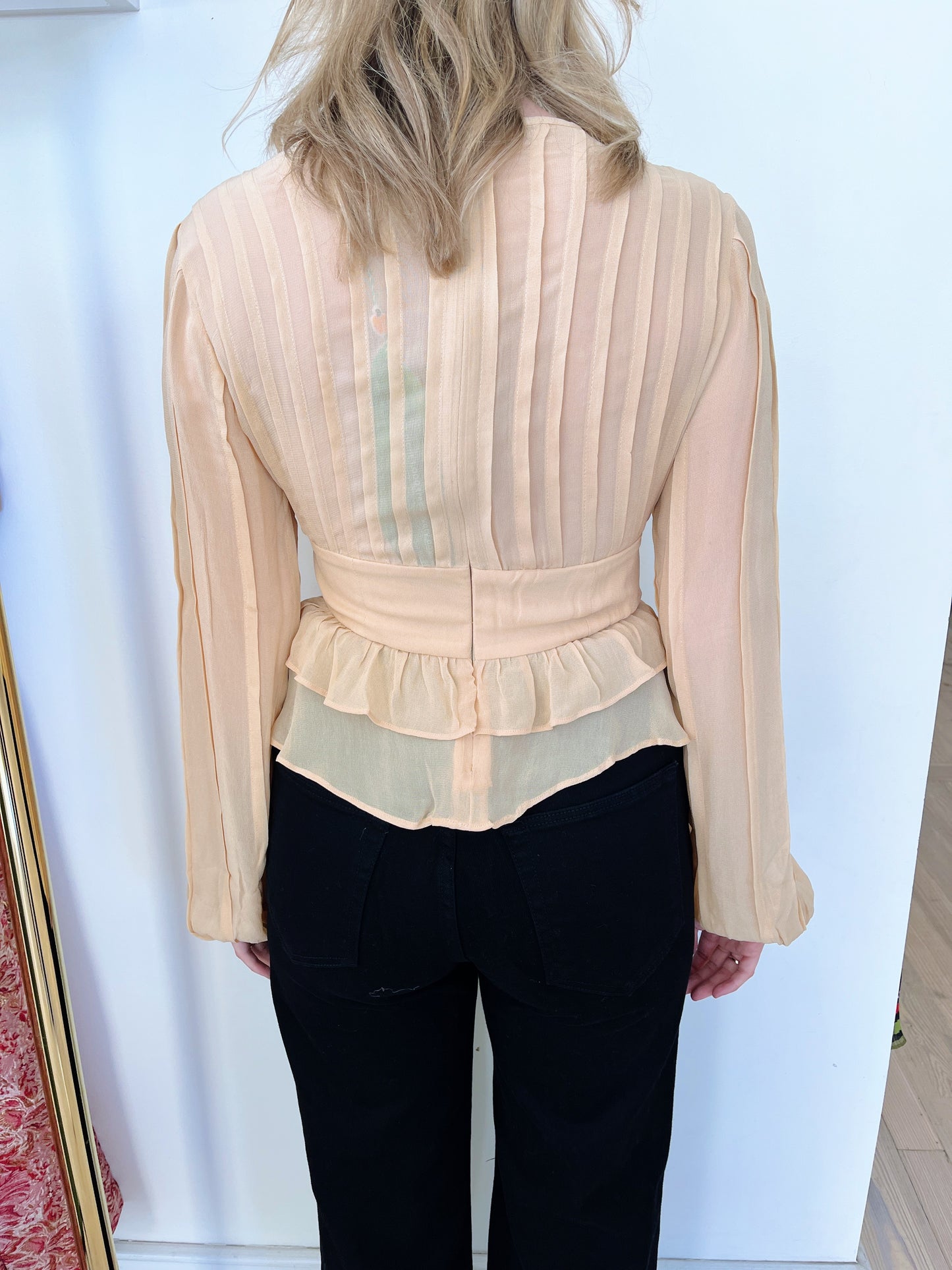 Pleated Bust Blouse