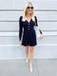 Navy Knit Dress