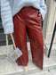 Julia Burgundy Pant